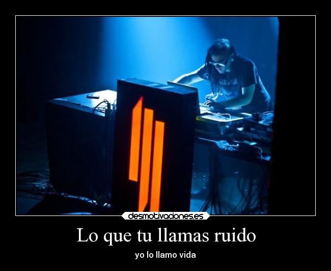 Lo que tu llamas ruido -