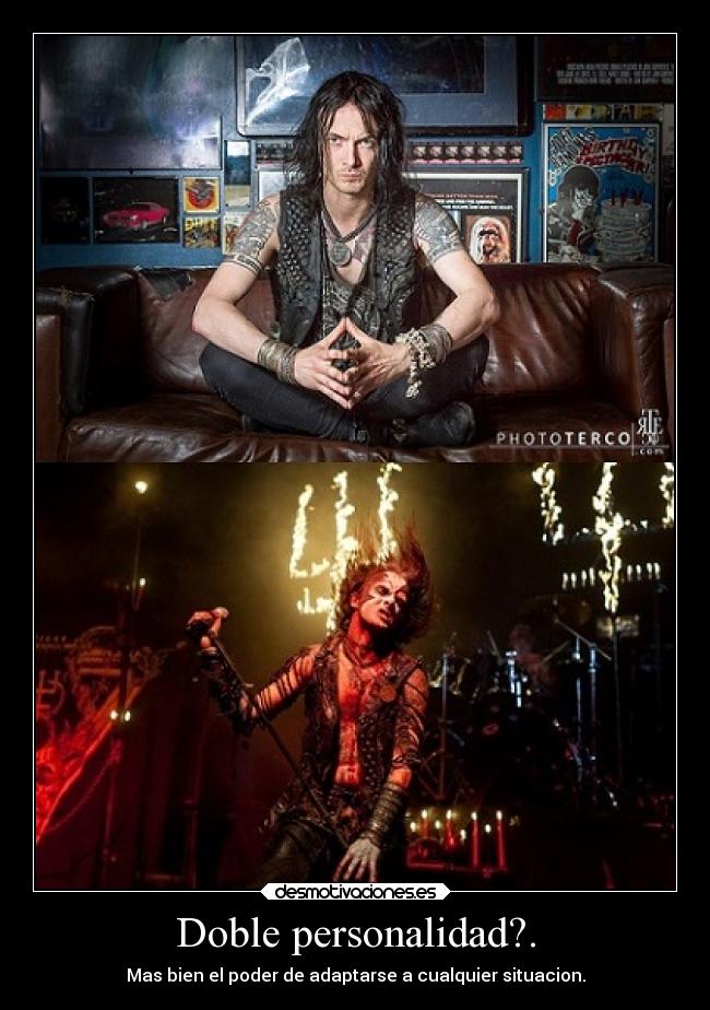 carteles musica watain black metal erik esta guapo con sin maquillaje desmotivaciones