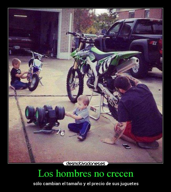 Los hombres no crecen - 