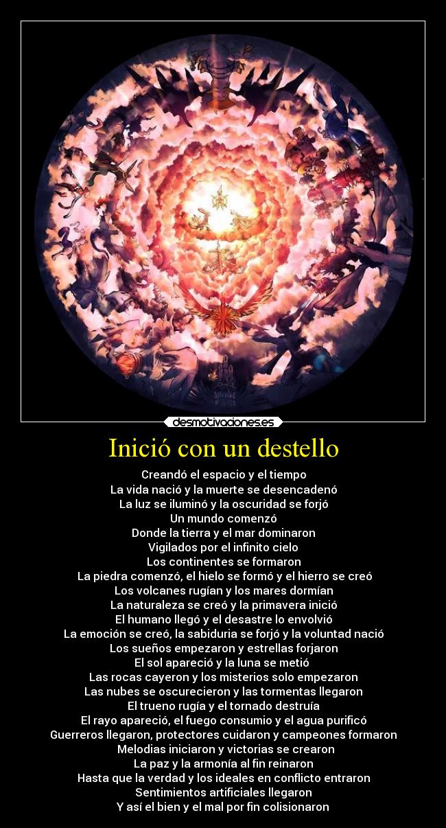 Inició con un destello -