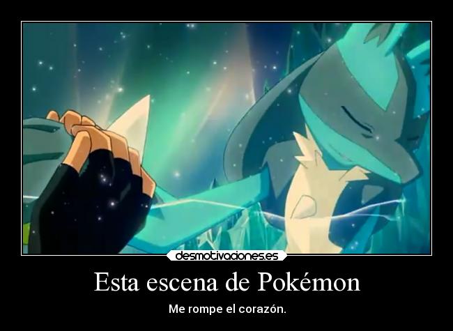 Esta escena de Pokémon -