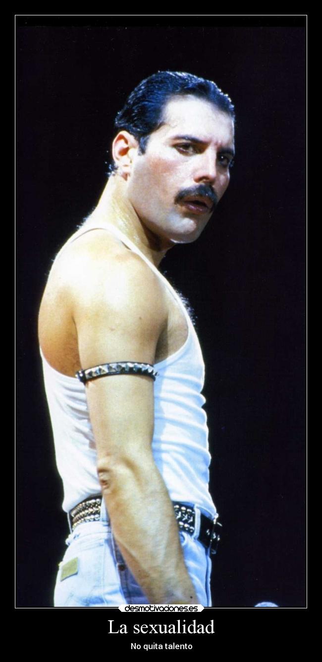 carteles rock musica freddie mercury leyenda queen talento desmotivaciones