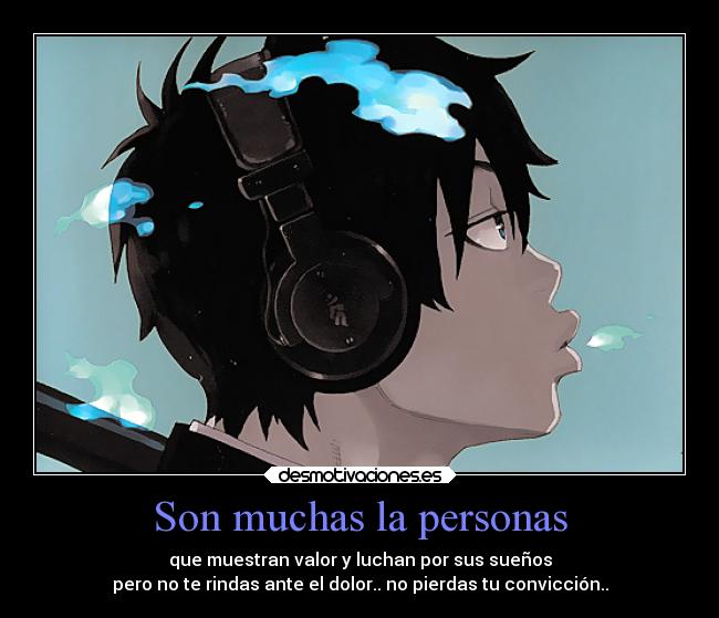 Son muchas la personas -