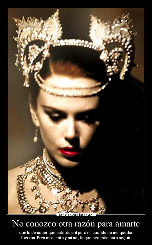 No conozco otra razón para amarte - 