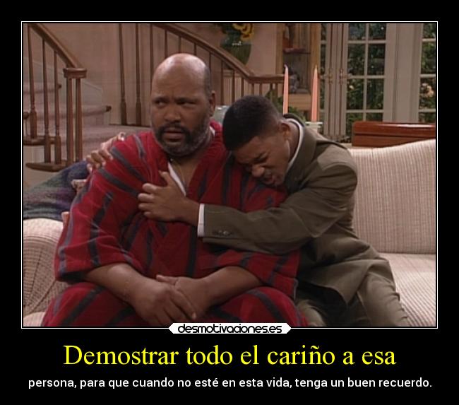 Demostrar todo el cariño a esa - 