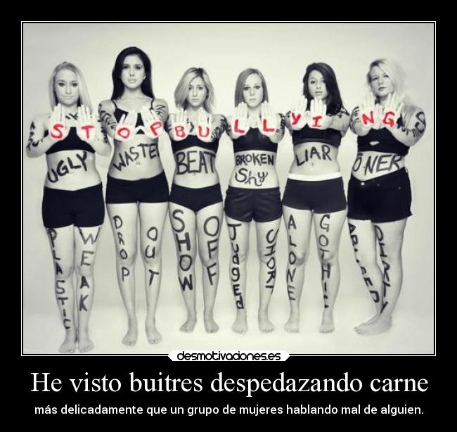 He visto buitres despedazando carne - 