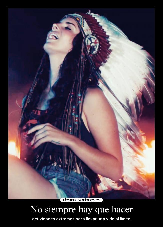 No siempre hay que hacer - actividades extremas para llevar una vida al límite.