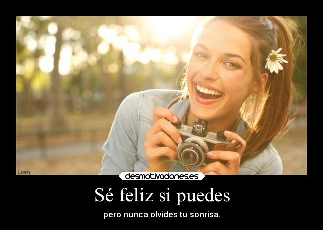 carteles sonrisa felicidad desmotivaciones