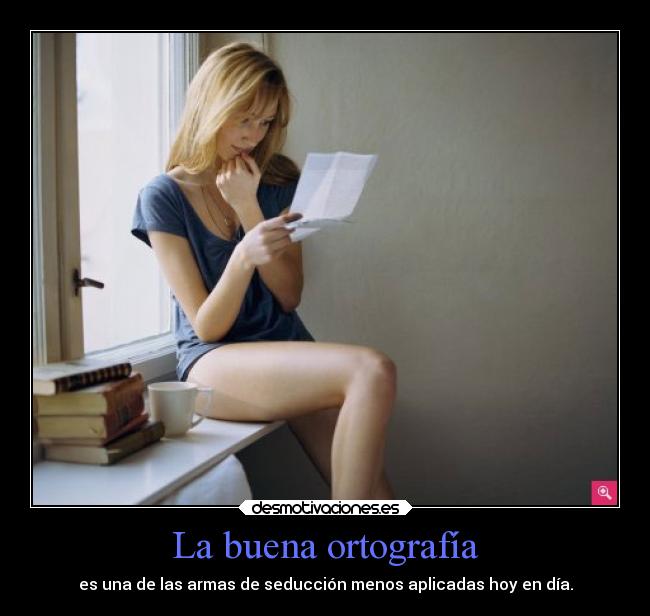 La buena ortografía -