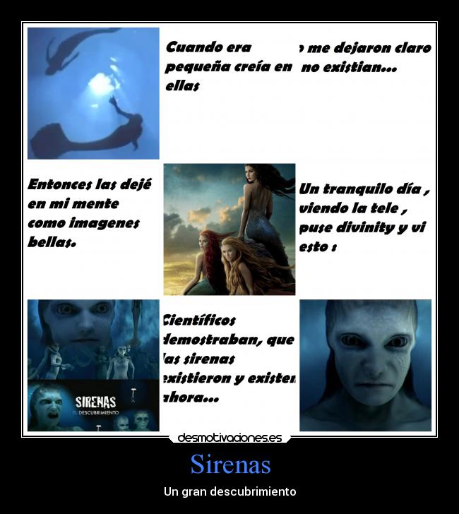 Sirenas - Un gran descubrimiento