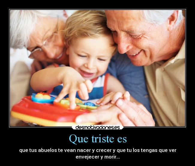 Que triste es - 