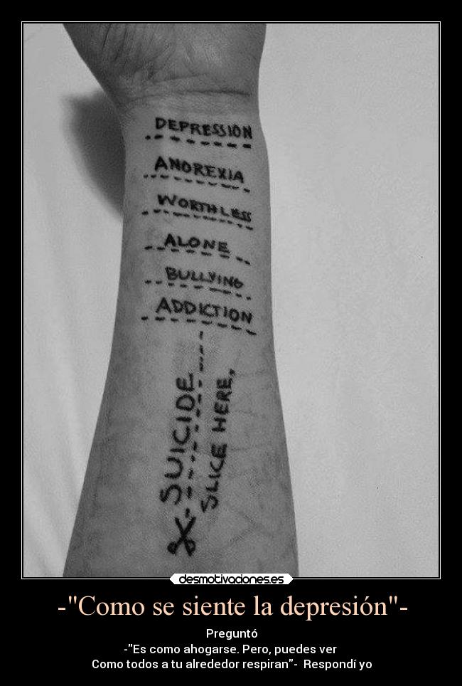 -Como se siente la depresión- - 
