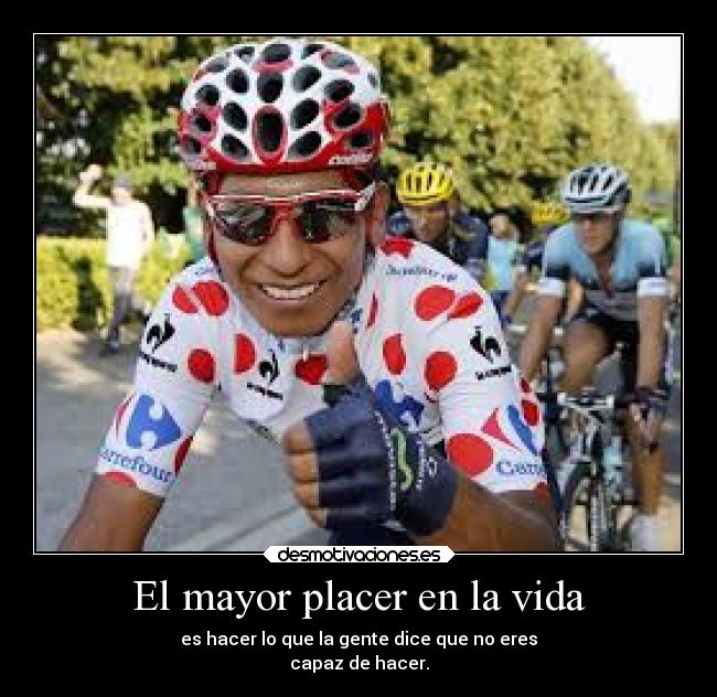 El mayor placer en la vida - 