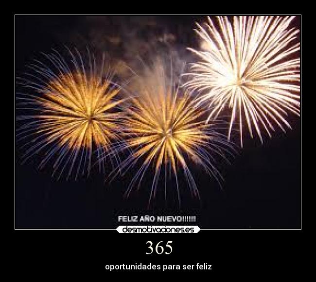 365 - oportunidades para ser feliz