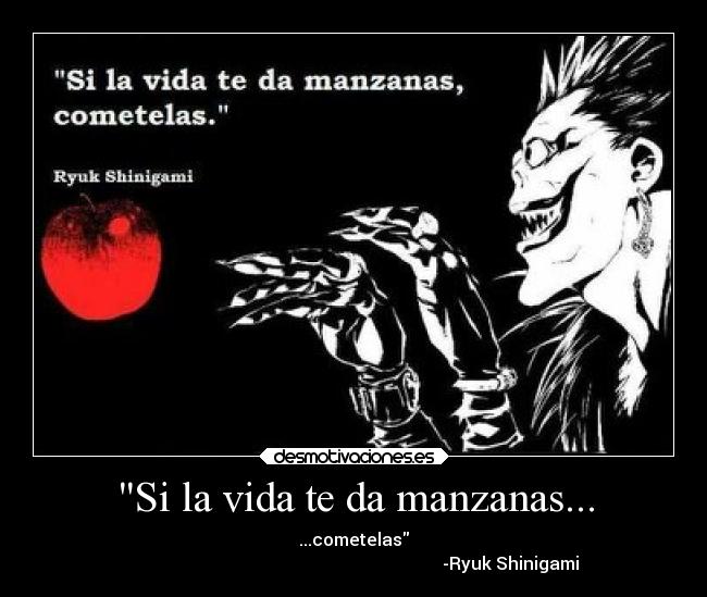 Si la vida te da manzanas... -