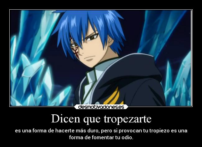 carteles vida anime theinmortals raptorhunters fairy tail jellal fernandes desmotivaciones