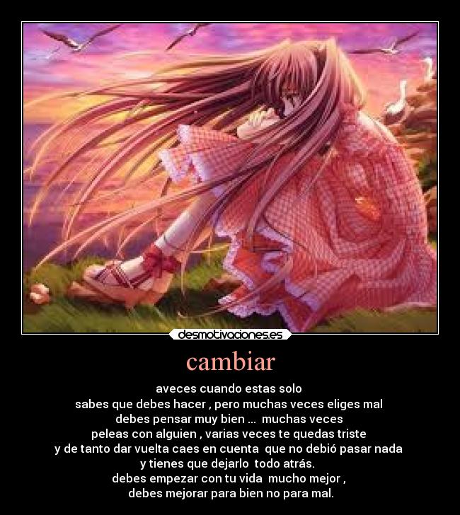 cambiar -