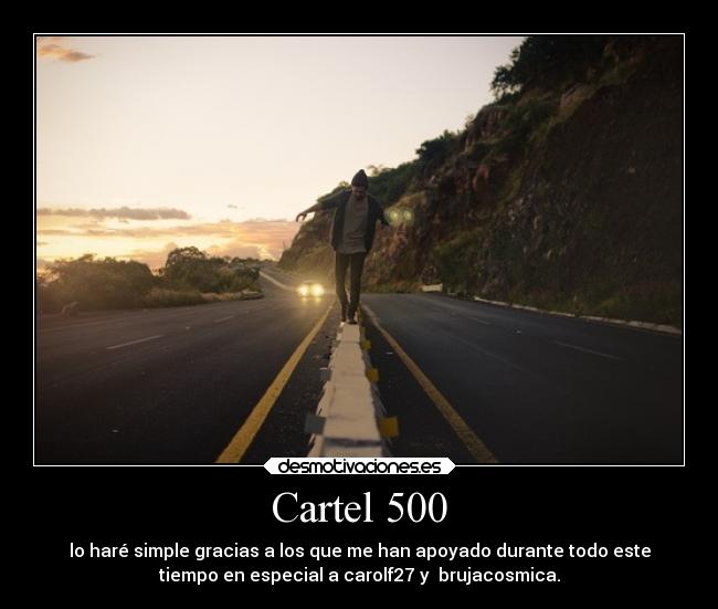 Cartel 500 -