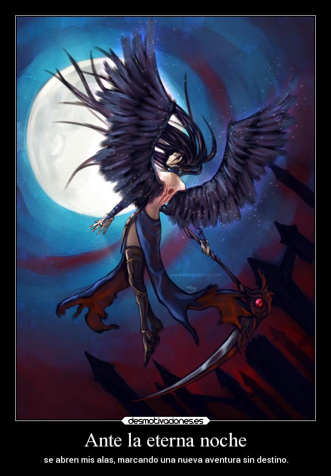 Ante la eterna noche -