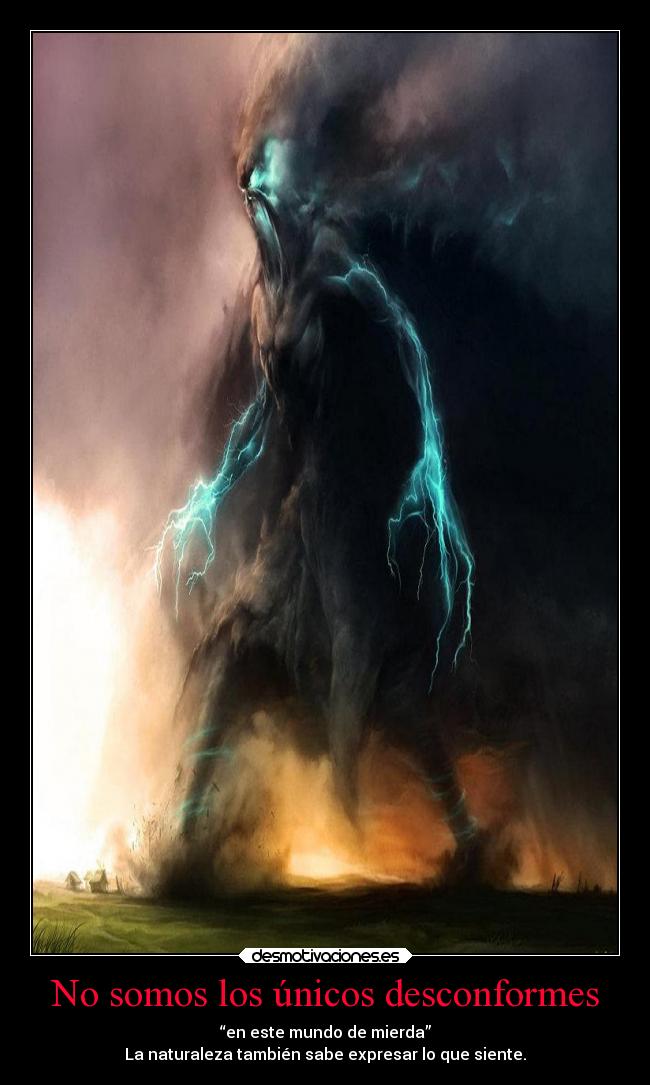 No somos los únicos desconformes - 