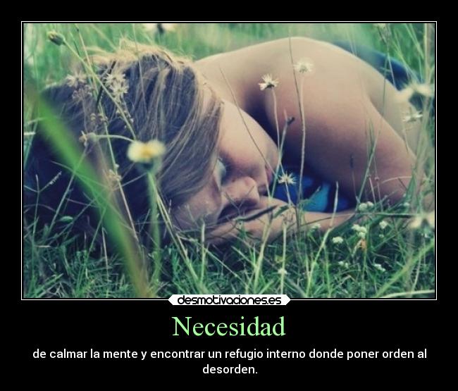 Necesidad - 