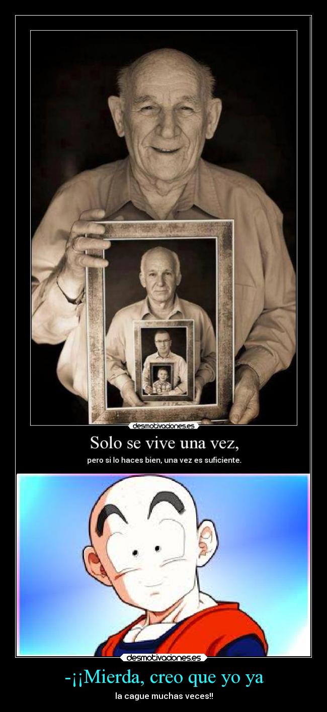 carteles vida krilin tiene muchas oportunidades desmotivaciones