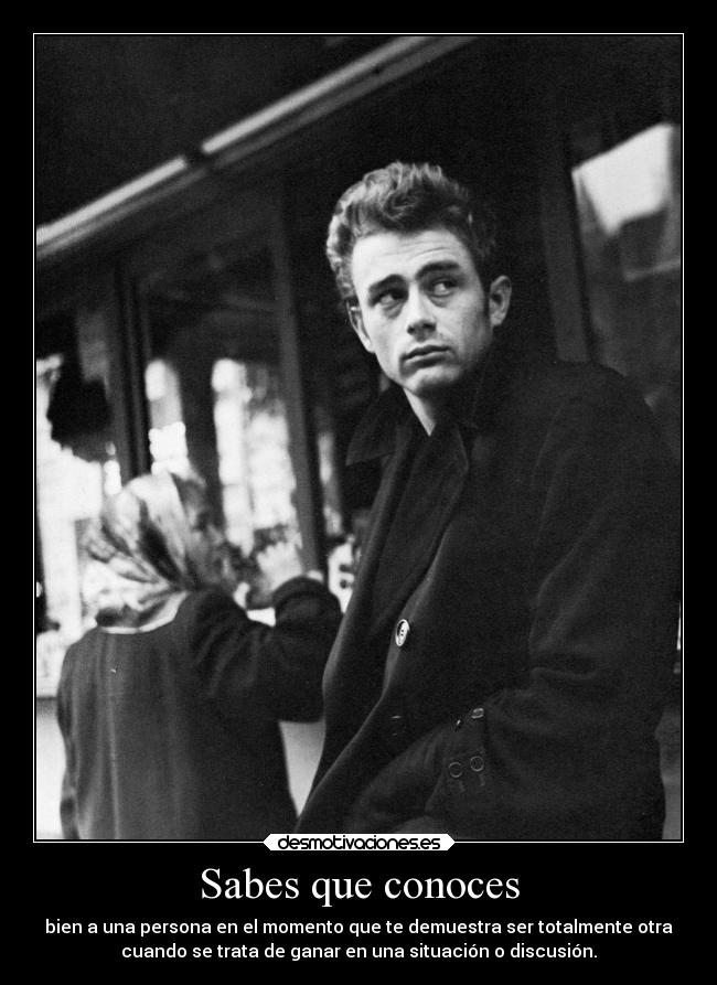 Sabes que conoces -