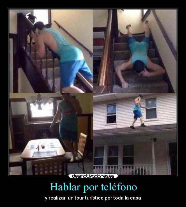 Hablar por teléfono -