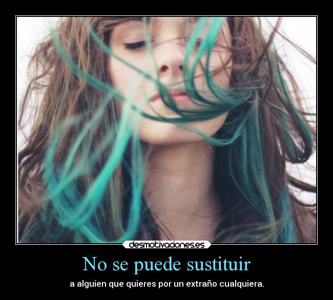 No se puede sustituir -