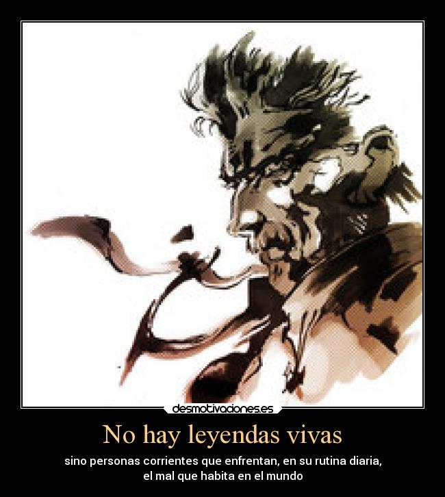 No hay leyendas vivas - 