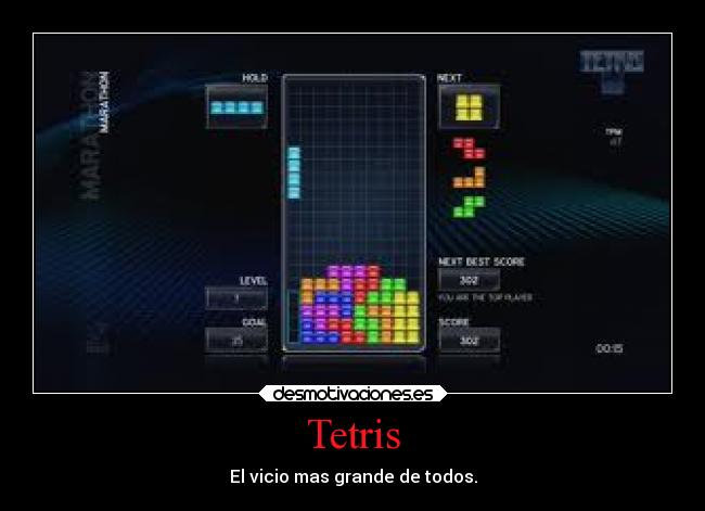 Tetris - El vicio mas grande de todos.
