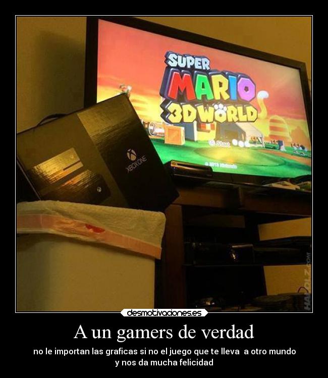 A un gamers de verdad - 