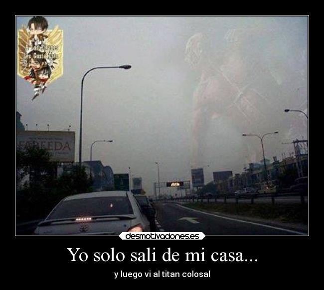 carteles casa anime shingeki kyojin desmotivaciones