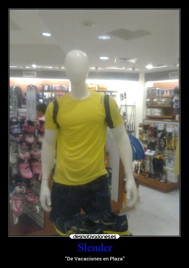 Slender - De Vacaciones en Plaza