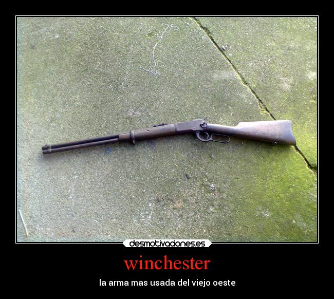 winchester - la arma mas usada del viejo oeste