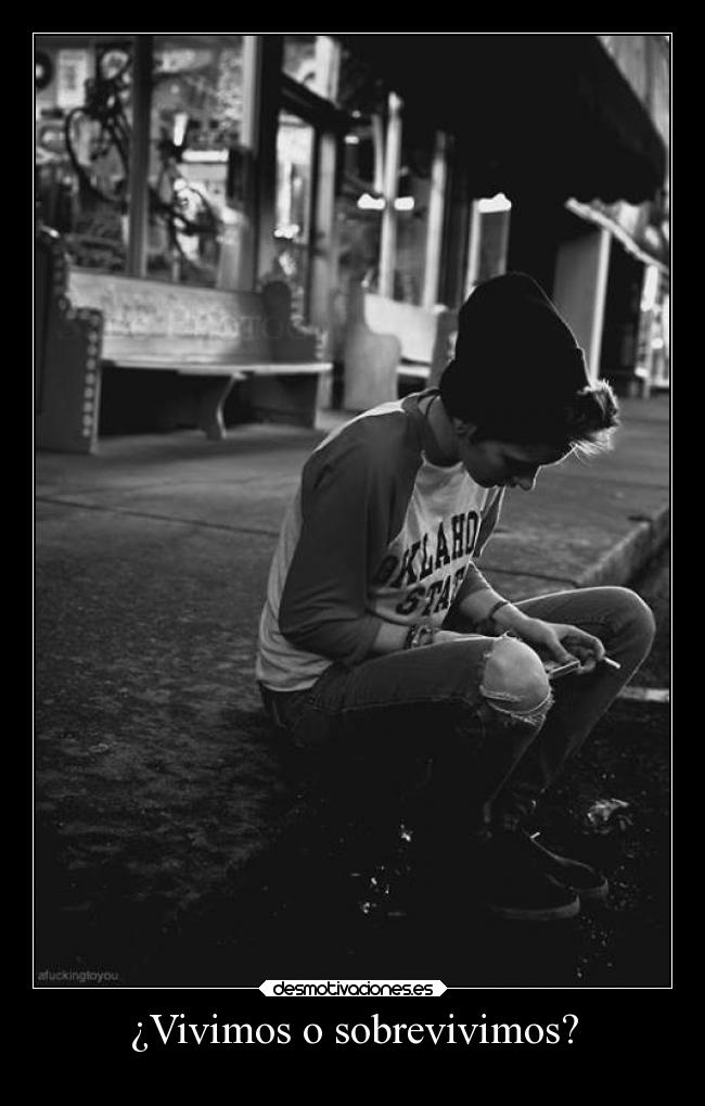 ¿Vivimos o sobrevivimos? - 