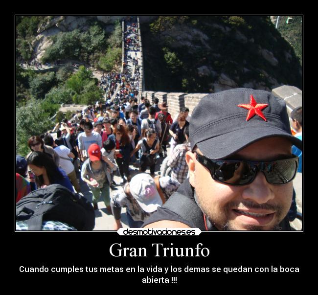 carteles confianza triunfador desmotivaciones