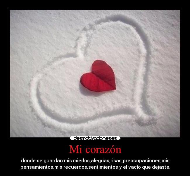 Mi corazón -
