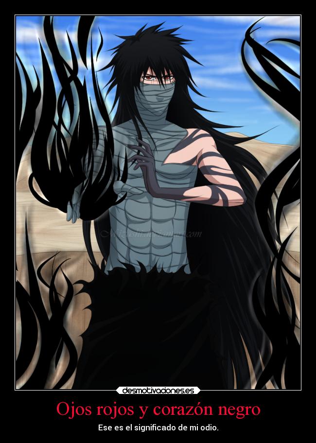 Ojos rojos y corazón negro -