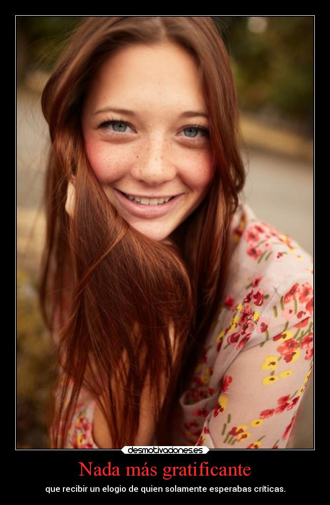 Nada más gratificante - 