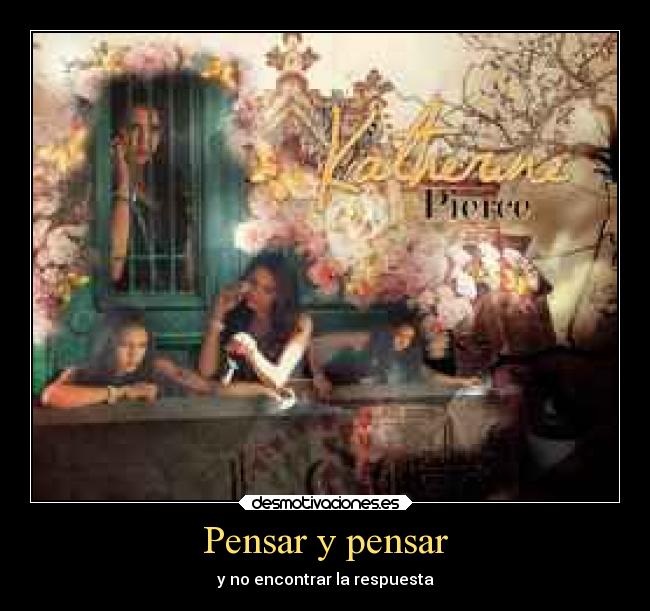 Pensar y pensar - y no encontrar la respuesta