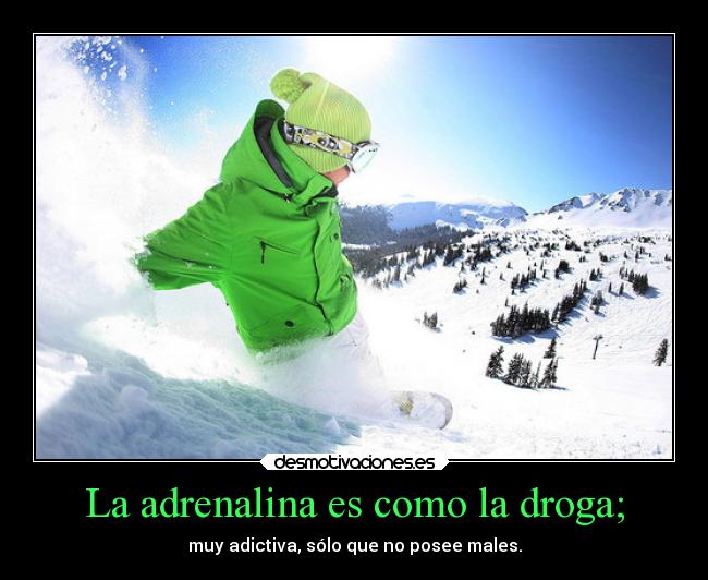carteles desmotivaciones adrenalina comparaciones desmotivaciones