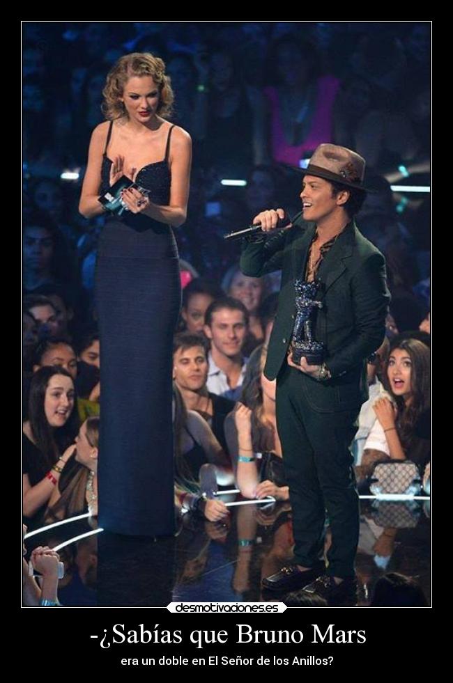 carteles desmotivaciones humor brunomars broma enano desmotivaciones