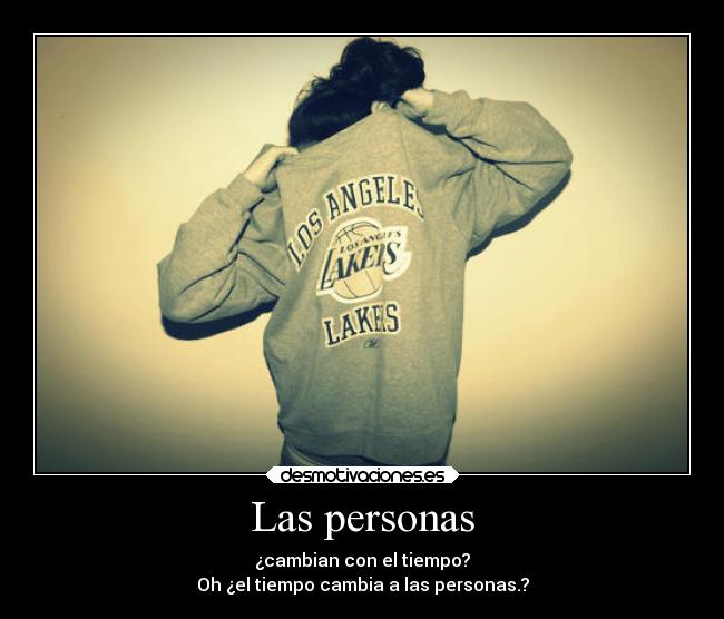 Las personas -