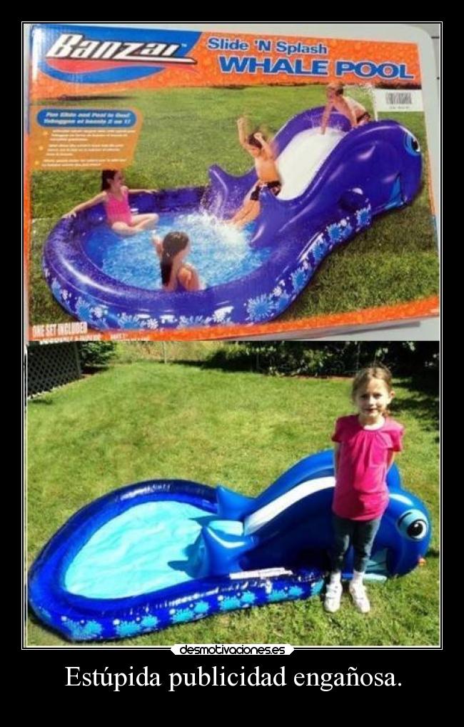 Estúpida publicidad engañosa. - 