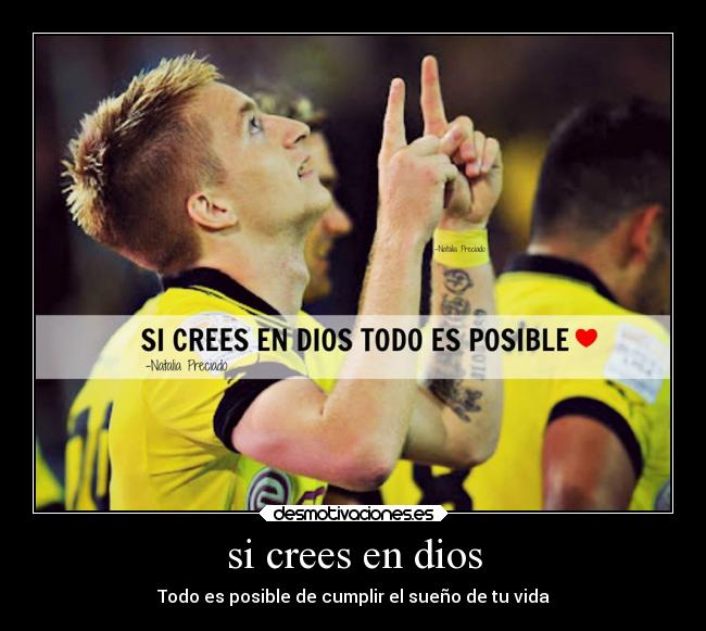 carteles dios futbol deportes desmotivaciones