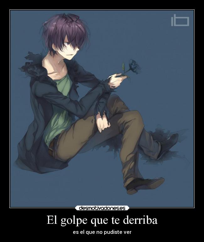 El golpe que te derriba -