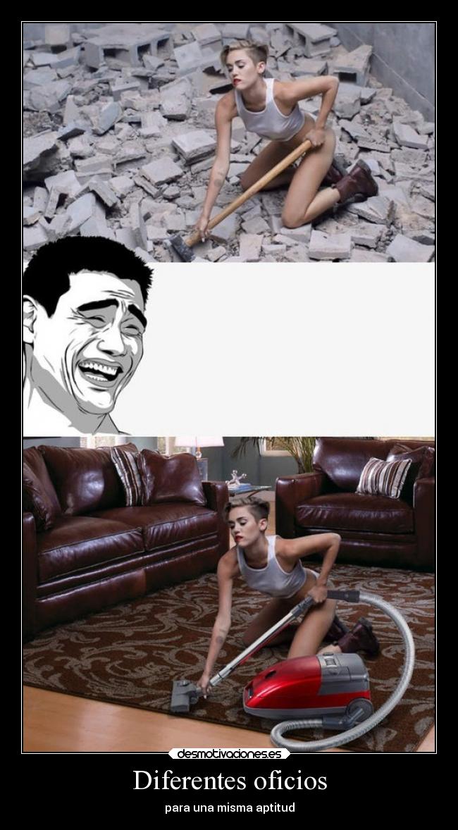 Diferentes oficios - para una misma aptitud