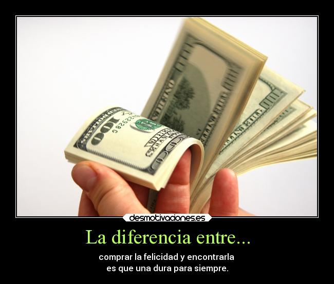 La diferencia entre... - 