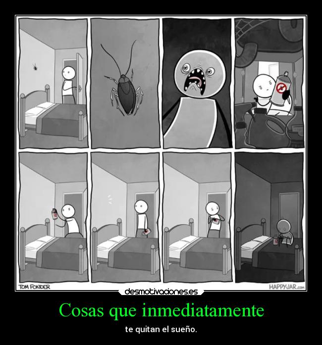 Cosas que inmediatamente -